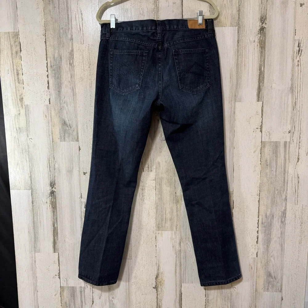 Burton Women's Dark Blue Straight Leg Jeans - Picture 7 of 10